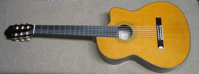 R. Fernandez 70-4864 Guitar Cutaway short scale narrow nut